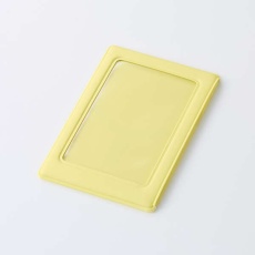 【IC-PCMGYL】チェキアクセサリ/フォトケース/ぷっくりフレーム/推し活/Magsafe対応/マグネット吸着/カラフル/イエロー