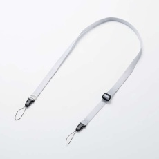 【IC-STSDM12WH】チェキアクセサリ/ストラップ/mini12用/カラフル/ホワイト