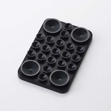 【P-TKPTMAG01BK】吸盤スマホシリコンパッド/タコピタ/マグネット吸着タイプ/タイプ/ブラック