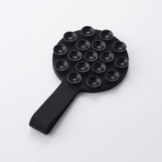 【P-TKPTMAGB01BK】吸盤スマホシリコンパッド/タコピタ/マグネット吸着タイプ/バンド機能付き/タイプ/ブラック