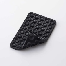 【P-TKPTSUC01BK】吸盤スマホシリコンパッド/タコピタ/両面タイプ/ブラック