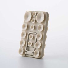 【P-TKPTSUCS01BG】吸盤スマホシリコンパッド/タコピタ/両面タイプ/スタンド機能付き/ベージュ