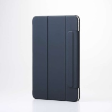 【TB-A25PMWVPF2NV】11インチiPad Pro(M4)/フラップケース/超薄型/ソフトレザー/マグネット装着/スリープ対応/ネイビー