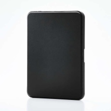 【TB-A25SMG360BK】8.3インチiPad mini(A17 Pro)/フラップケース/360度回転/マグネット着脱/背面クリア/ブラック