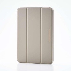 【TB-A25SWVJM3GB】8.3インチiPad mini(A17 Pro)/フラップケース/CHIC STYLE/背面クリア/グレージュ
