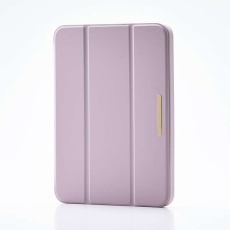 【TB-A25SWVJM3PU】8.3インチiPad mini(A17 Pro)/フラップケース/CHIC STYLE/背面クリア/ラベンダー