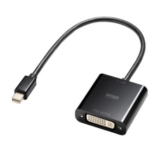 【AD-MDPDVA02】Mini DisplayPort-DVI変換アダプタ(Activeタイプ)