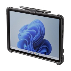 【PDA-SF13BK】Microsoft Surface Pro 12インチ用耐衝撃ケース(ショルダーベルト付き)