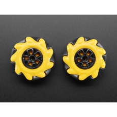 【4990】メカナムホイール(直径48mm、左右2個入り)