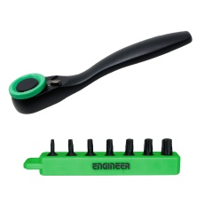 【DR-373】ラチェットレンチMini&ヘクスローブ極短