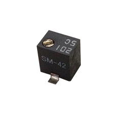 【SM-42X 1K ohm(102) 01】トリマポテンショメータ SM-42