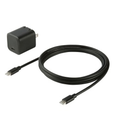 【ACA-PD109SETBK】USB PD対応キューブ型AC充電器(PD45W・Type-Cケーブル付属)