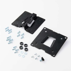 【DPA-QB01BK】VESAブランケット/クイックリリース式/ネジ固定/VESA規格対応/モニターアーム専用/ブラック