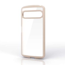 【PM-X252TSLFCBE】Xperia 10 Vll (SO-52F)/TOUGH SLIM LITE/フレームカラー/ストラップホールシート付/ベージュ