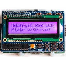 【ADA-1109】Raspberry Pi用I2C接続のLCDキット(RGBバックライト・黒文字)