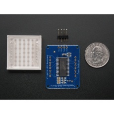 【ADA-1051】Adafruit I2C通信の8x8 1.2インチLEDマトリックス基板(緑色)