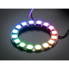 【ADA-1463】NeoPixel Ring - 16連フルカラーシリアルLED