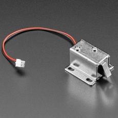 【ADA-5135】ロック式小型ソレノイド(6VDC @600mA/2-pin JST)