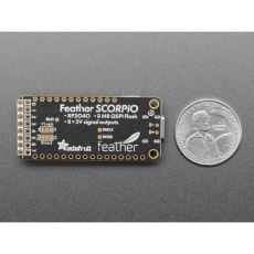 【ADA-5650】Adafruit Feather RP2040 SCORPIO - 8ch NeoPixelドライバ