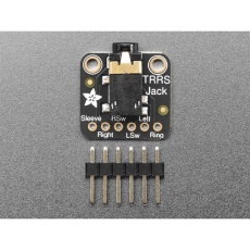 【ADA-5764】Adafruit 4極(TRRS)オーディオジャック基板
