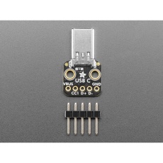 【ADA-5978】Adafruit USB Type-Cプラグ ピッチ変換基版