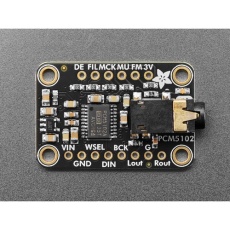 【ADA-6250】Adafruit PCM5102A搭載オーディオ用I2S DACボード