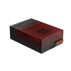 【ARGON40-POLY5-COOLER-BRED】POLY+5 THRML 30アクティブクーラ―付きRaspberry Pi 5用ケース(BRED)