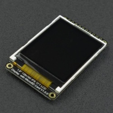 【DFROBOT-DFR0928】Fermion - ST7735S搭載 1.8インチ 128x160 IPS TFT LCDディスプレイモジュール(microSDカードスロットつき)