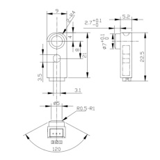 【DFROBOT-SEN0523】5V駆動 赤外線スイッチ(4m)