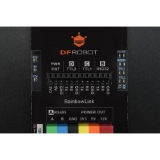 【DFROBOT-TEL0185】RainbowLink - 4chシリアル(RS485/RS232/TTL)+3電源(12/5/3.3 V)USB変換基板