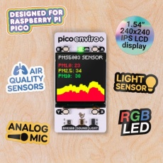 【PIMORONI-PIM635】Pico Enviro+ Pack