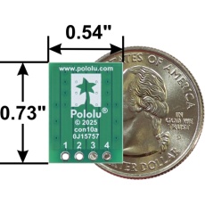【POLOLU-5654】4P-コネクタ変換基板(SH⇔PH⇔市販ヘッダ取付用PTH)