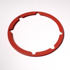 【SEDU-079723】カーリングゲーム用チーム分けリング(赤)