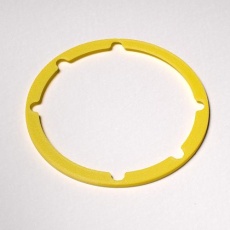 【SEDU-079730】カーリングゲーム用チーム分けリング(黄)