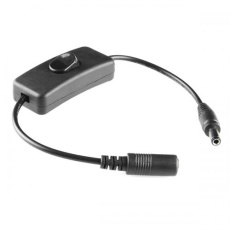 【SFE-COM-11705】電源スイッチ付きDC中継コネクタケーブル