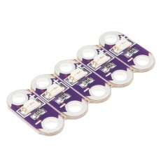 【SFE-DEV-14013】LilyPad LED Red (5pcs)