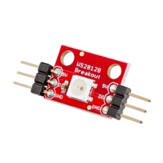 【SFE-BOB-29762】SparkFun WS2812B搭載RGB LEDモジュール(ピンヘッダ実装済)