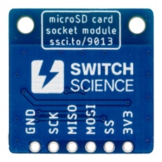 【SSCI-107709】Conta microSDカードソケット拡張用モジュール(ピンヘッダなし)
