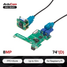 【UCTRONICS-B0491】Arducam IMX219 V3Link カメラキット(Raspberry Pi用 )