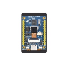 【WAVESHARE-30718】RP2350搭載 2インチ静電容量式タッチスクリーン開発ボード(OV5640カメラ付き)