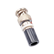 【XJY003K】BNC-バインディングポスト アダプタ 4mm(黒)