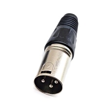 【XJY18M】XLRコネクタ 3極 ストレート オス