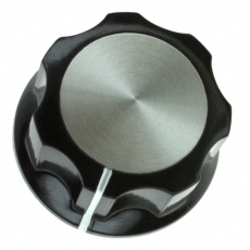 【PKES120B1/4】【在庫処分セール】KNOB FLUTED W/SKIRT 0.250 PLAST