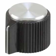 【PKJT70B1/4】【在庫処分セール】KNOB KNURLED 0.250 PLASTIC