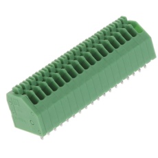 【1989900】【在庫処分セール】TERM BLOCK 18POS 45DEG 2.5MM PCB