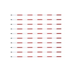 【76996】ポール アルミ製 2m10本入