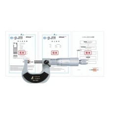 【19080】JCSS校正証明書付製品 マイクロメーター 0～25mm