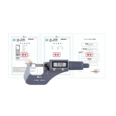 【19088】JCSS校正証明書付製品 デジタルマイクロメーター 0～25mm