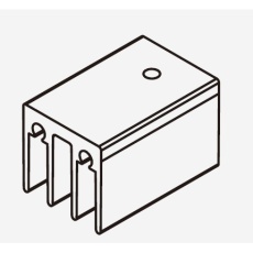 【16PB16BA】ヒートシンク