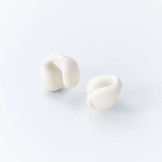 【LBT-OWS03WH】オープンイヤー型イヤーカフタイプ完全ワイヤレスイヤホン